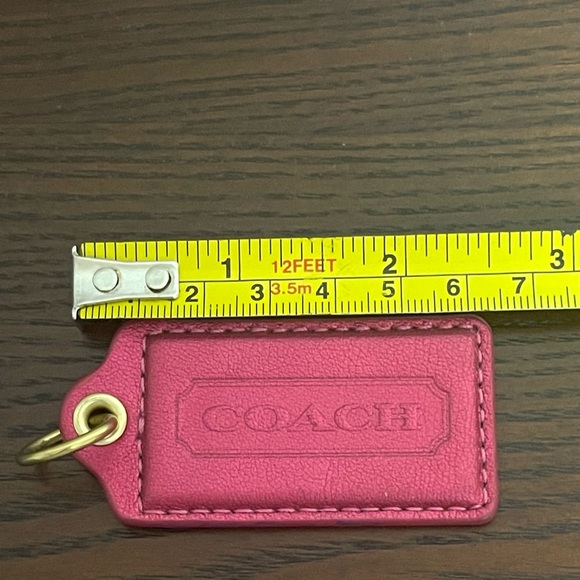 Coach metallic pink and gold hang tag - Picture 5 of 5